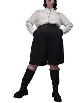 Plus The Empower Wide Leg Short