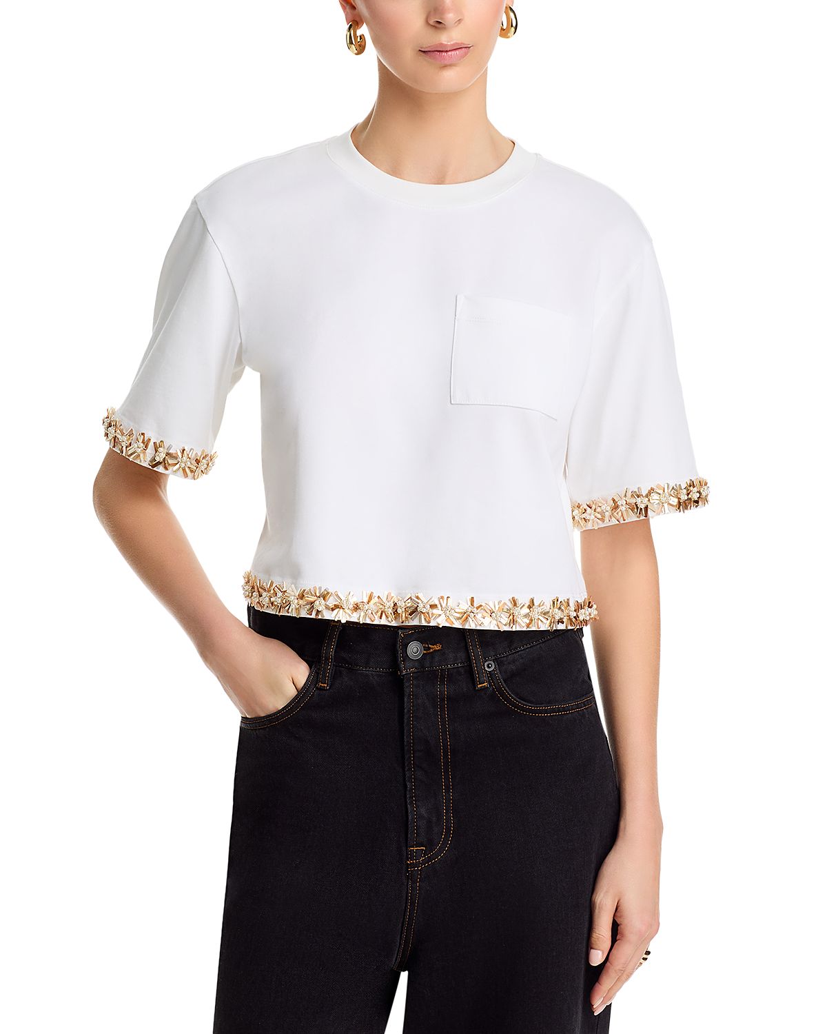 Cinq a Sept Sunflare Florals Asa Top