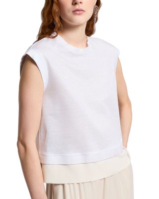 Layered Look Crewneck Tee