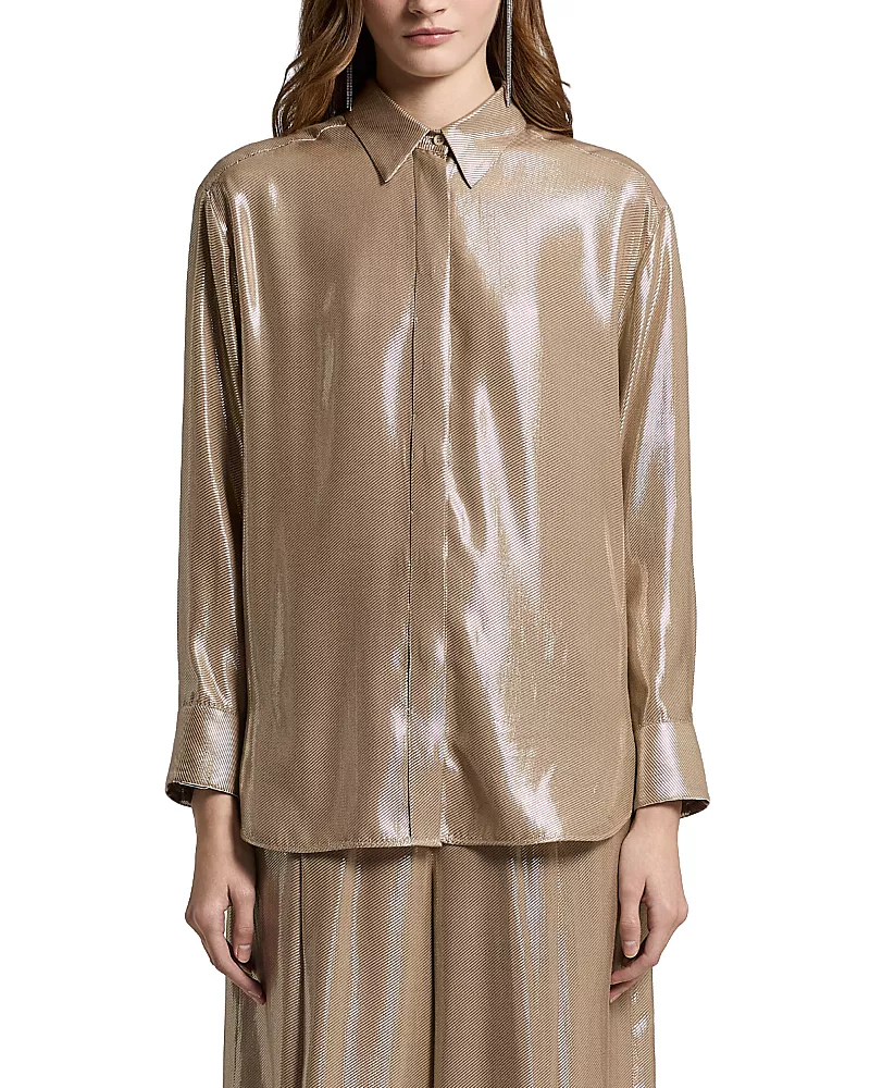Peserico Button Front Shirt