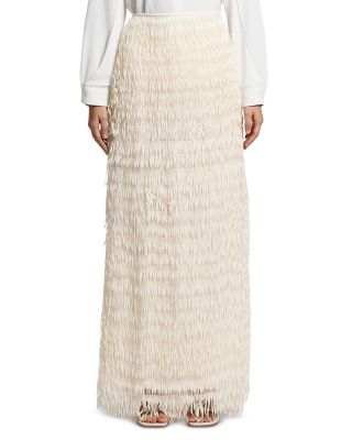 Long Fringe Skirt