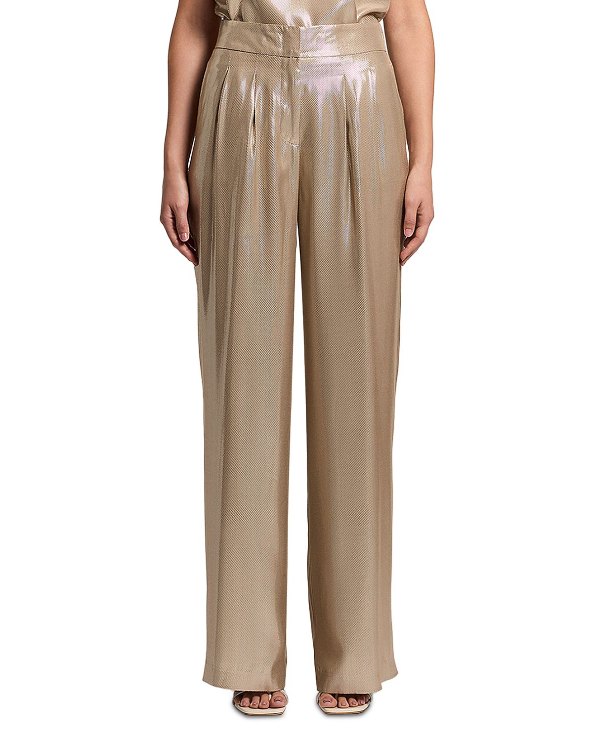 Peserico Pleated Palazzo Trousers