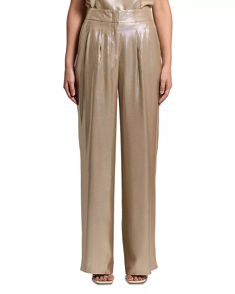 Peserico Pleated Palazzo Trousers