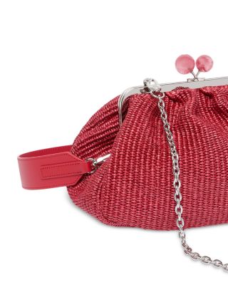 Pasticcino Medium Raffia Effect Handbag