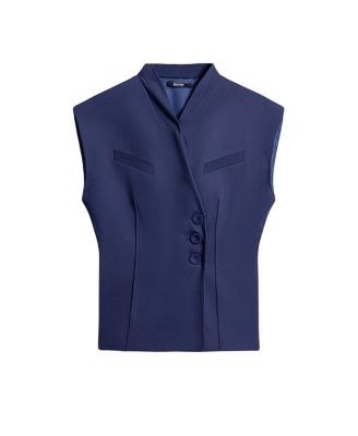  Tailored Sleeveless Vest