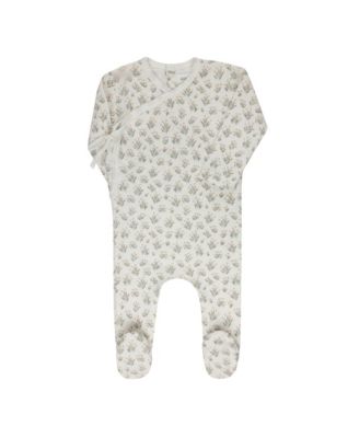 Ely's & Co. Unisex French Terry Blooms Collection Footie - Baby