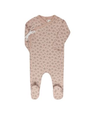Unisex French Terry Blooms Collection Footie - Baby