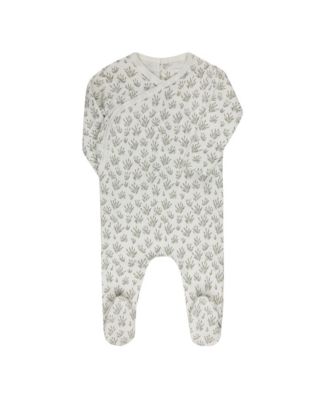 Ely's & Co. Unisex French Terry Blooms Collection Footie - Baby