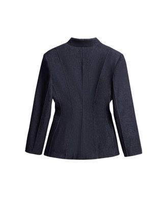  Belted Tailored Blazer