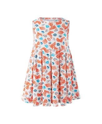  Girls' Coral Jersey Dress - Little Kid, Big Kid