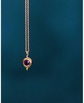  Birthstone Pendant Necklace