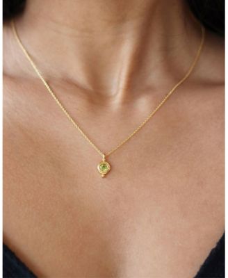  Birthstone Pendant Necklace