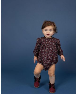 Ely's & Co. Girls' Brushed Floral Dress Collection Romper - Baby, Little  Kid | Bloomingdale's Kids