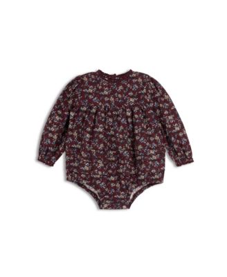 Girls' Brushed Floral Dress Collection Romper - Baby, Little Kid