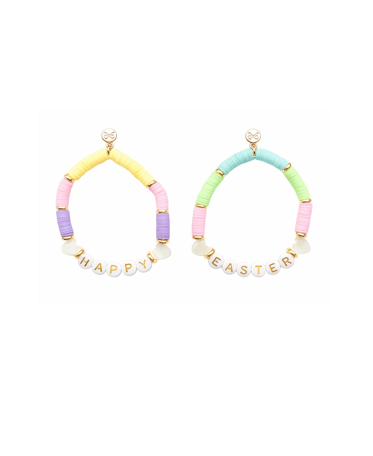 Bits & Bows Girls' Happy Easter Bracelet Set