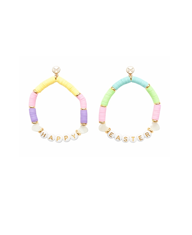 Bits & Bows Girls' Happy Easter Bracelet Set