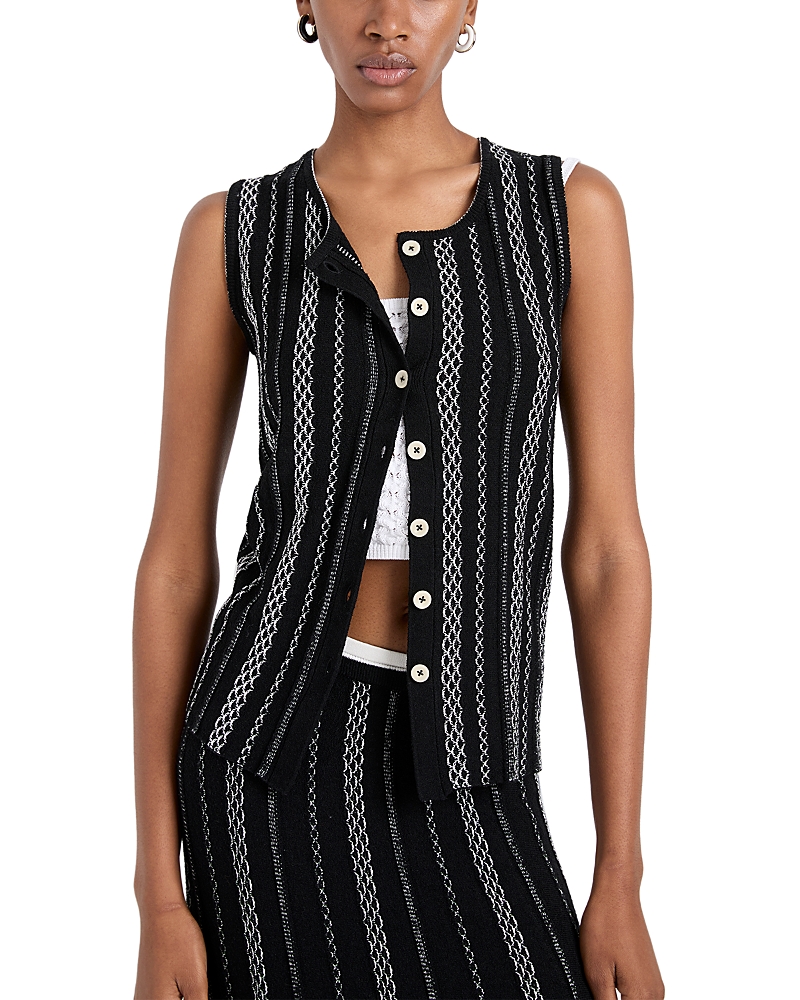 Proenza Schouler White Label Alyna Textured Vest