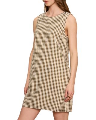Way To Be Gingham Shift Dress