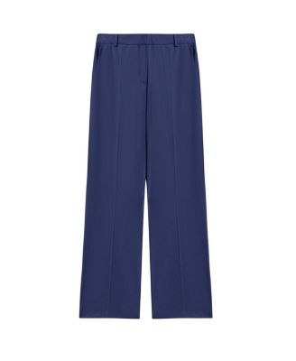 Tailored Straight-Leg Pants