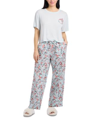 Moon Brooch Crop Sleep Tee 