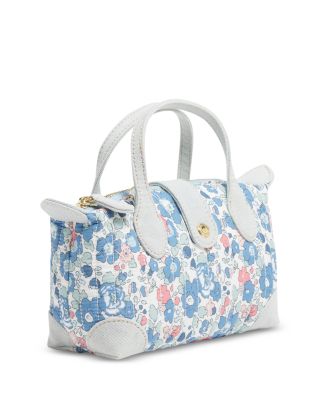 Mini Printed Cotton Pouchette Crossbody Bag