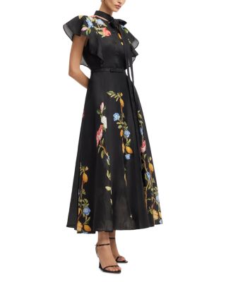 Elsie Flutter Sleeve Dress