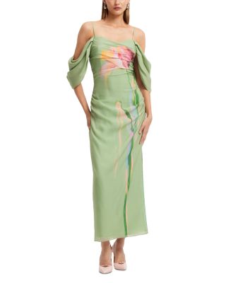 Angeline Silk Maxi Dress