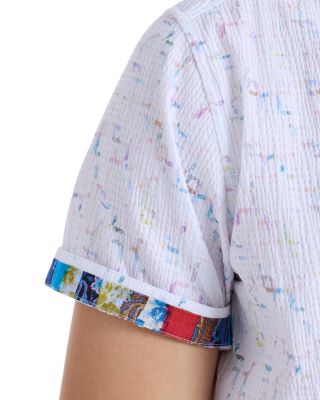 Kingshold Textured Pattern Shirt