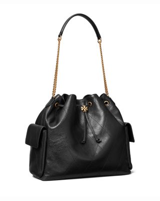 Charlie Large Quilted Leather Shoulder Bag