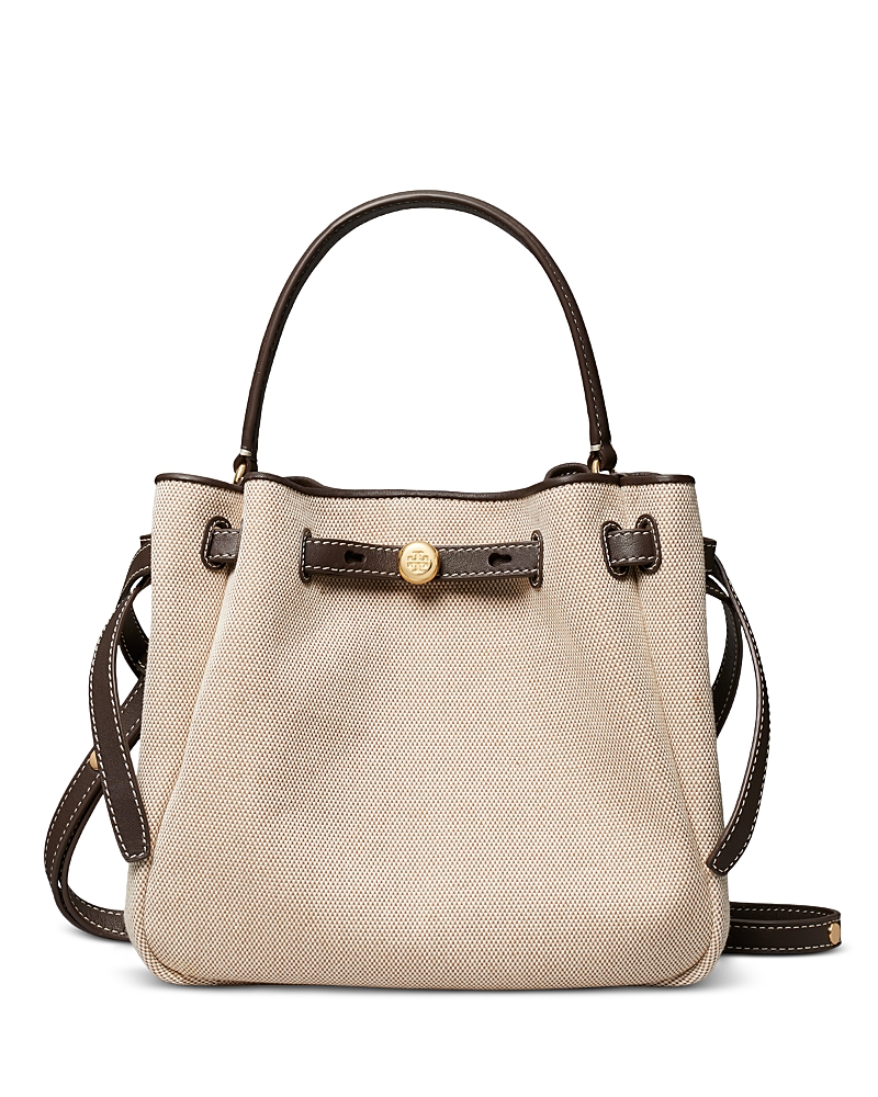 Tory Burch Romy Bucket Bag in Canvas