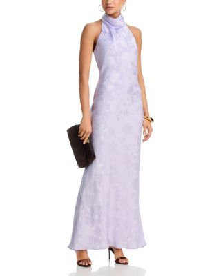 Jacquard Cowl Neck Dress - Exclusive