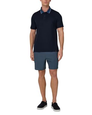 Regular Fit 6.7" Logo Print Swim Shorts