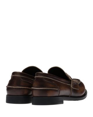 Women's Leather Penny Loafers
