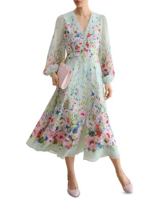 Green Silk Dresses - Bloomingdale's