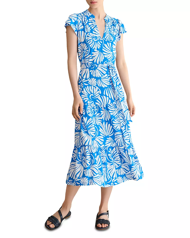 Hobbs London Nadine Tiered Dress