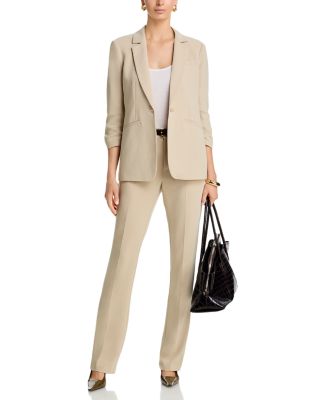 Khloe Ruched-Cuff Blazer