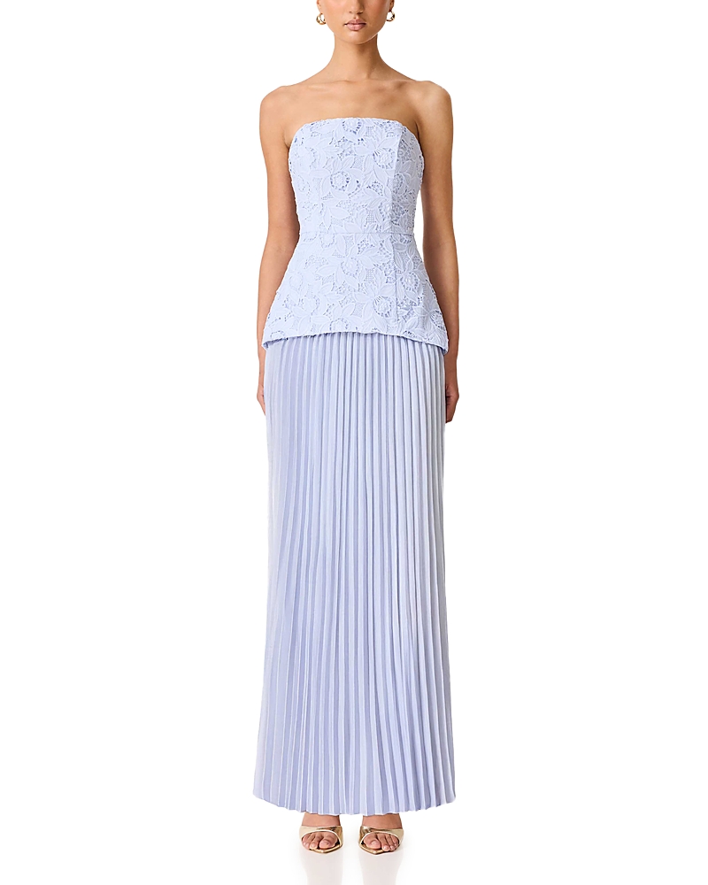 Elliatt Lacy Strapless Gown