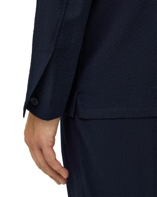 Regular Fit Seersucker Shirt Jacket