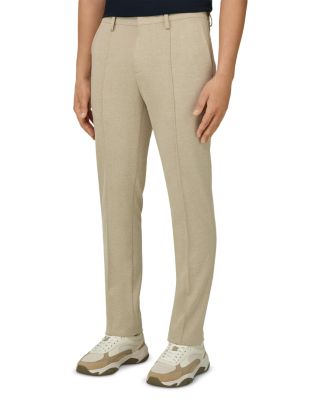 Regular Fit Cotton Blend Jersey Trousers