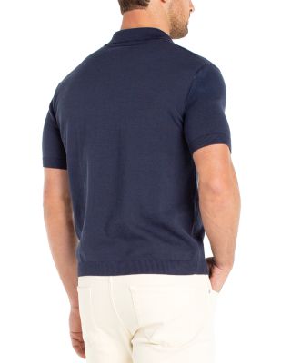 Short Sleeve Sweater Knit Polo