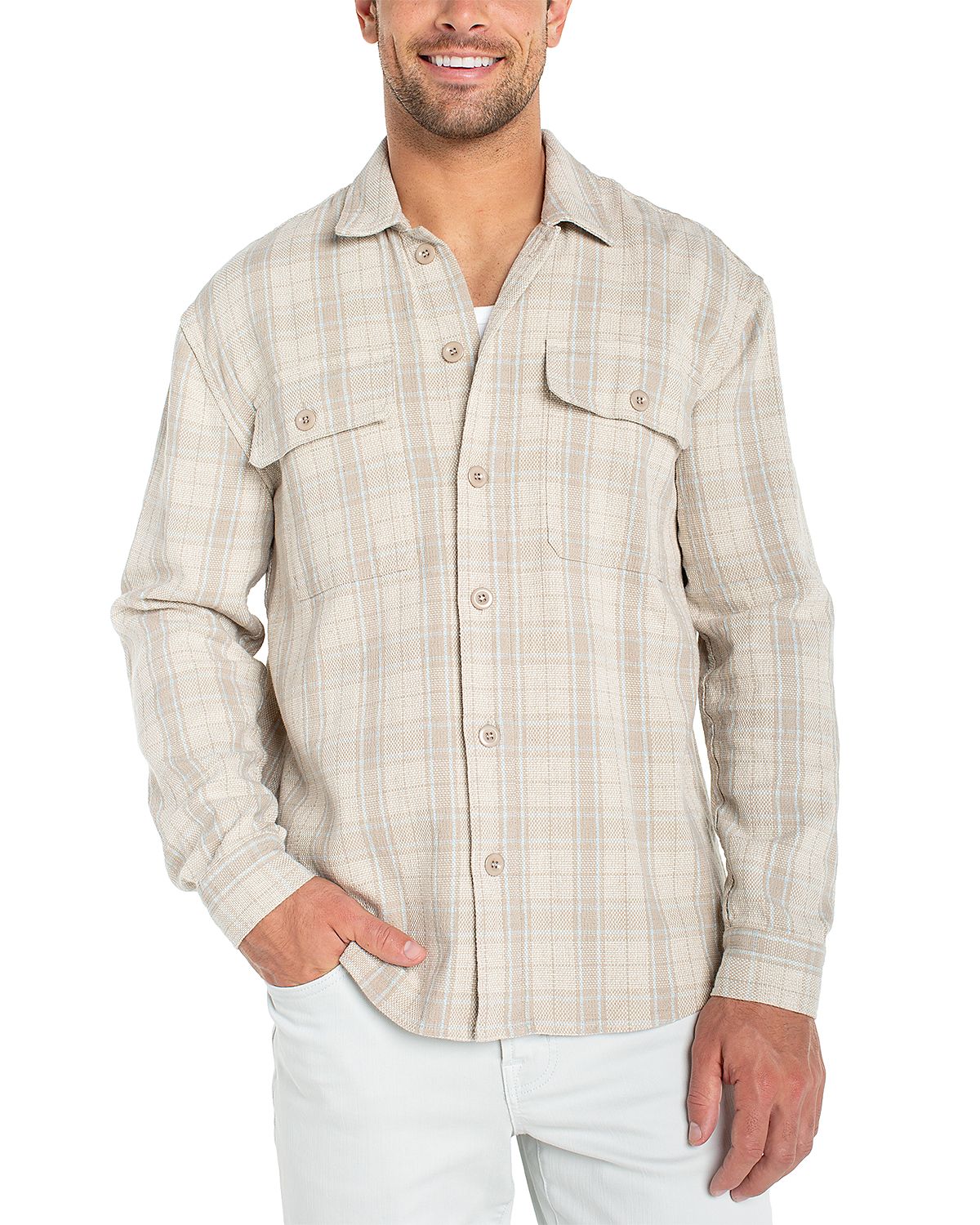 Liverpool Los Angeles Flap Pocket Overshirt