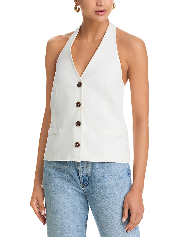 French Connection Keller Boxy Halter Top