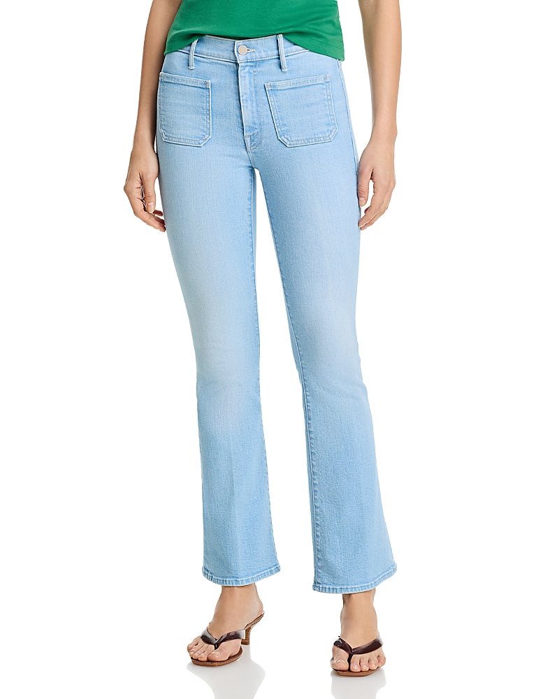 Mother The Patch Pocket Weekender High Rise Jeans in Sauced By Six