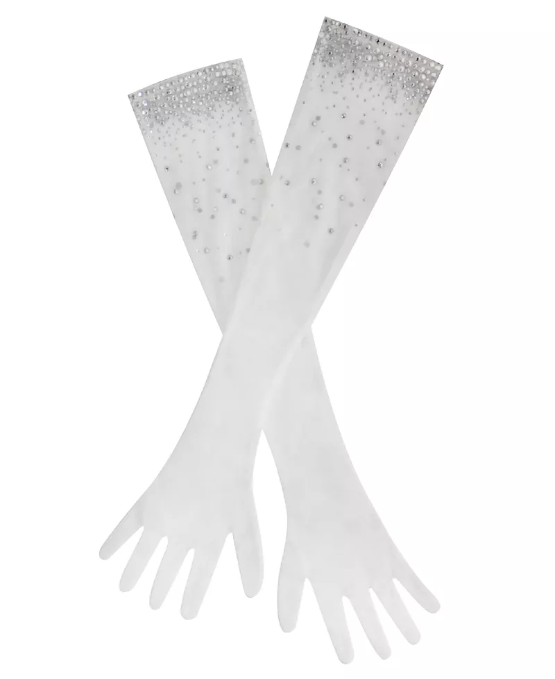 Miss Circle Izzy Crystal Opera-length Gloves