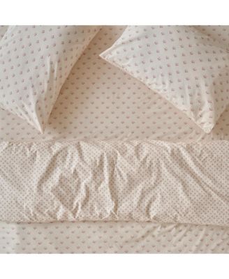  Martha Floral Cotton Duvet Cover, King