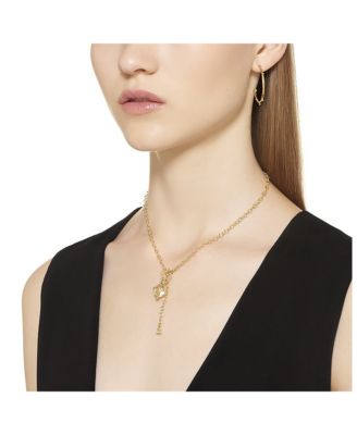 Temple St. Clair 18K Classic Amulet Pendant with Oval Rock Crystal and Diamond