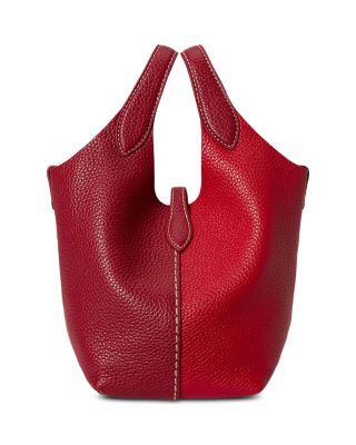 Polo Play Small Leather Crossbody Tote