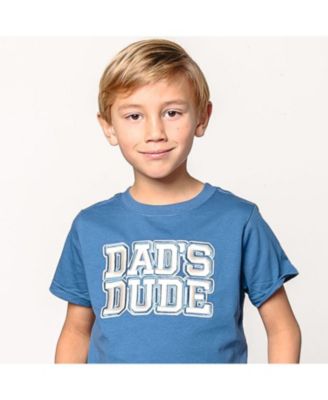 Boys' Dad's Dude Patch Short Sleeve T-Shirt - Baby, Little Kid