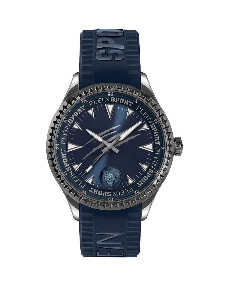 Plein Sport Lineman Silicone Watch, 45mm