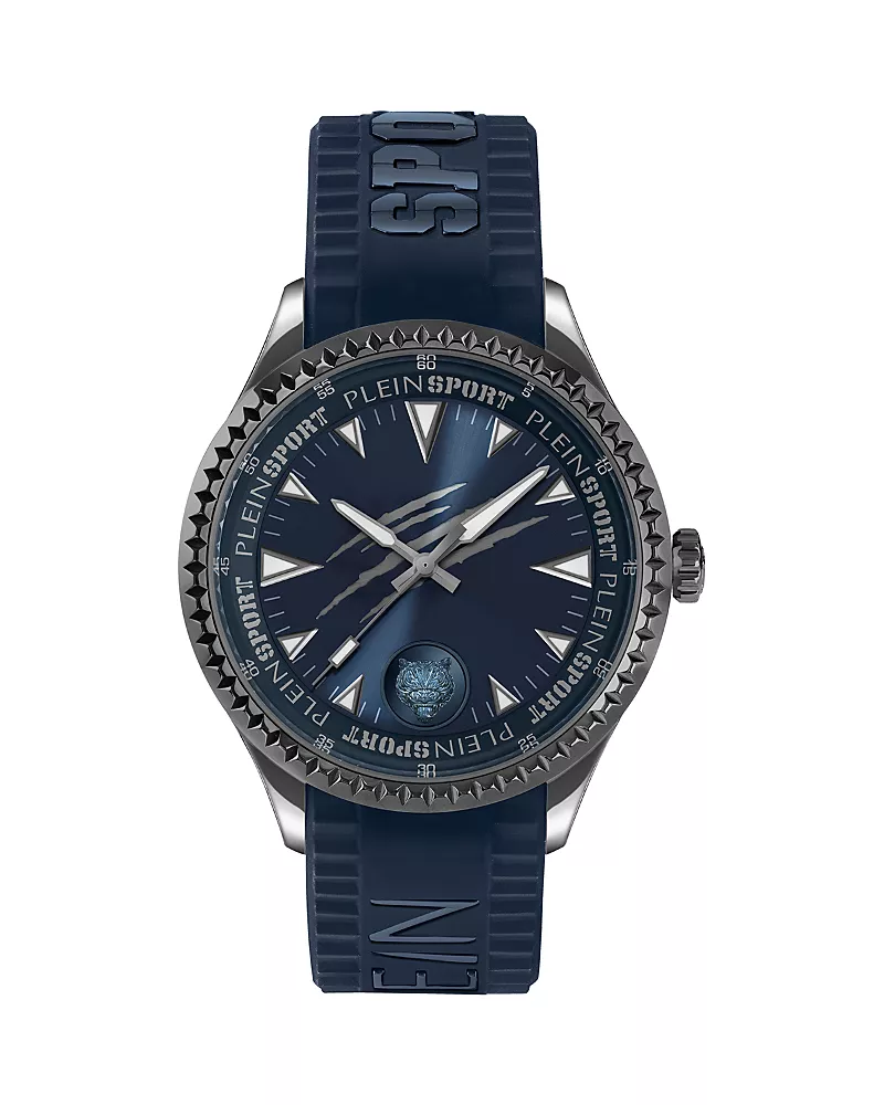 Plein Sport Lineman Silicone Watch, 45mm